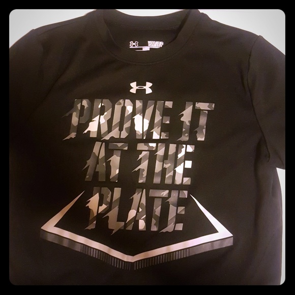 under armour baseball t shirt